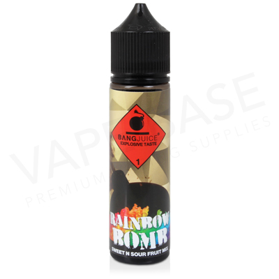 Rainbow Bomb Shortfill E-Liquid by Bang Juice 50ml