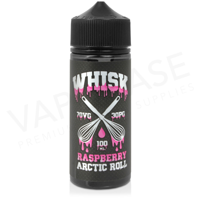 Raspberry Artic Roll Shortfill E-Liquid by WHISK 100ml