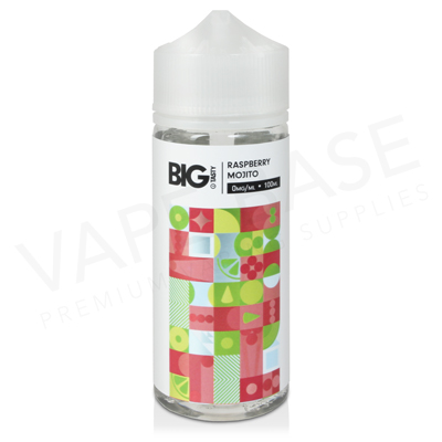 Raspberry Mojito Shortfill E-Liquid by Big Tasty 100ml