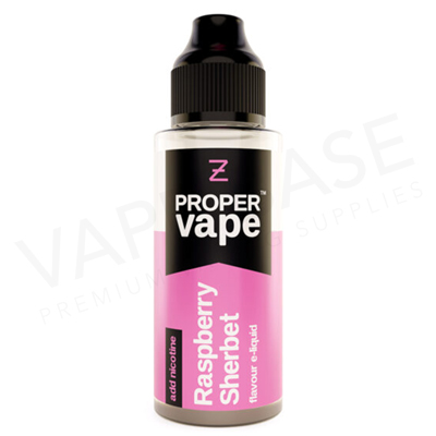 Raspberry Sherbet Shortfill E-Liquid by Proper Vape 100ml