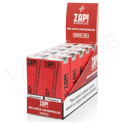Red Apple Watermelon E-Liquid by ZAP! Bar Salts