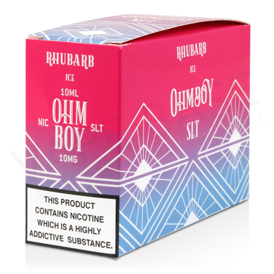 Rhubarb Ice E-Liquid by Ohm Boy SLT