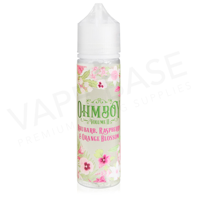 Rhubarb, Raspberry and Orange Blossom E-Liquid by Ohm Boy Volume II