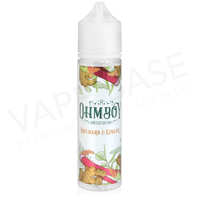 Rhubarb & Ginger E-Liquid by Ohm Boy Limited Edition