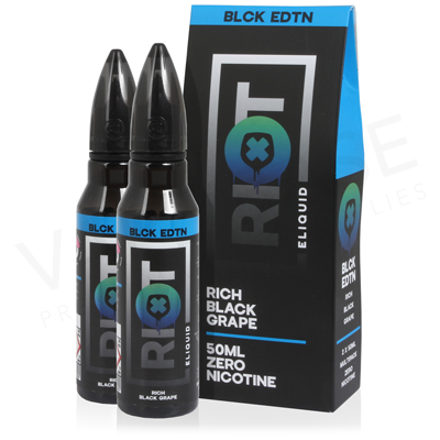 Rich Black Grape E-Liquid by Riot Squad BLCK EDTN
