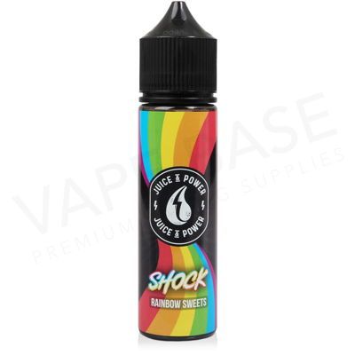 Shock Rainbow Sweets E-Liquid by Juice N Power Fruits
