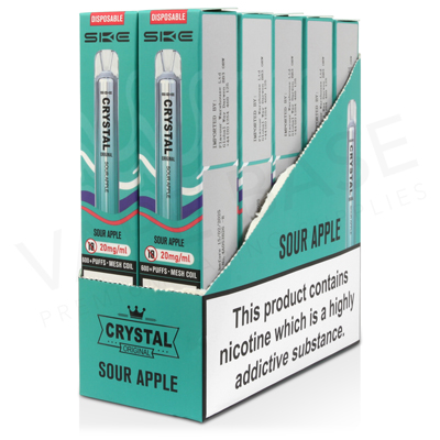 Sour Apple Crystal Bar Disposable Vape