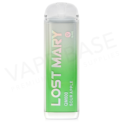 Sour Apple Lost Mary QM600 Disposable Vape