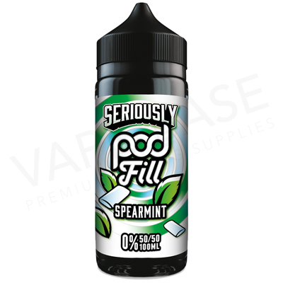 Spearmint Shortfill E-Liquid by Seriously Pod Fill 100ml