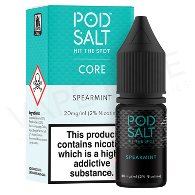 Spearmint Nic Salt E-Liquid by Pod Salt