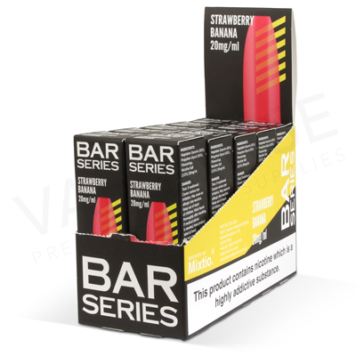 Strawberry Banana Nic Salt E-Liquid by Bar Series