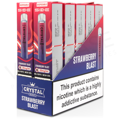 Strawberry Blast Crystal Bar Disposable Vape