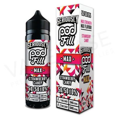 Strawberry Candy E-Liquid by Seriously Pod Fill Max