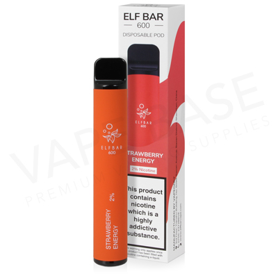 Strawberry Energy Elf Bar Disposable Vape