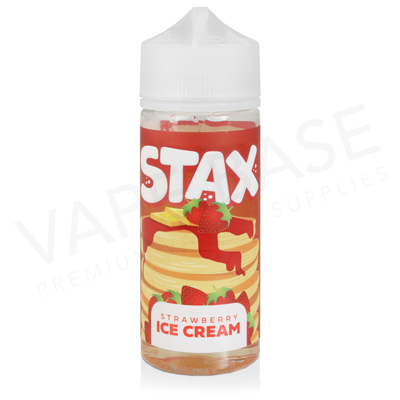 Strawberry Ice Cream E-Liquid by STAX 100ml