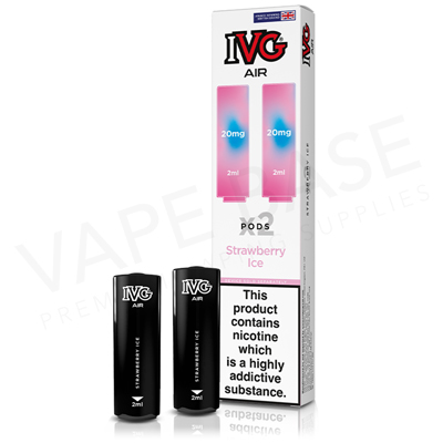 Strawberry Ice IVG Air Prefilled Pod