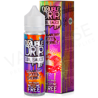 Strawberry Laces And Sherbet E-Liquid by Double Drip 50ml