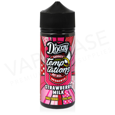 Strawberry Milk E-Liquid by Doozy Temptations 100ml