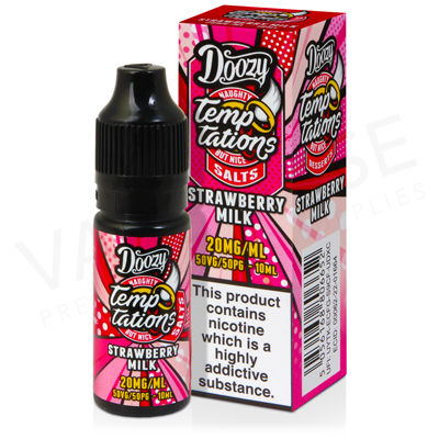 Strawberry Milk E-Liquid by Doozy Temptations Salts