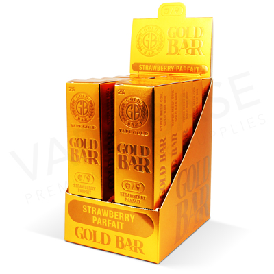 Strawberry Parfait Gold Bar Disposable Vape 