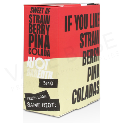 Strawberry Pina Colada Nic Salt E-Liquid by Riot Bar Edition