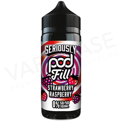Strawberry Raspberry E-Liquid by Seriously Pod Fill 100ml