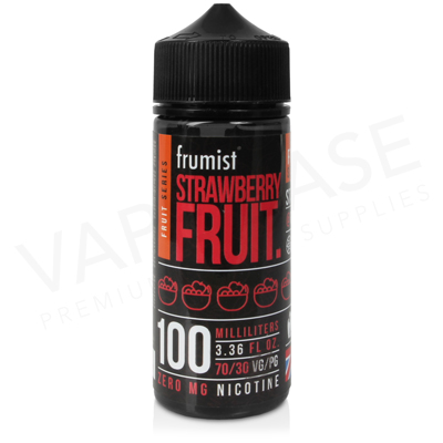Strawberry Shortfill E-Liquid by Frumist Fruits 100ml