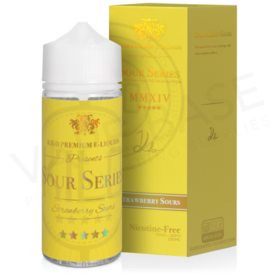 Strawberry Sours E-Liquid by Kilo Sour Series
