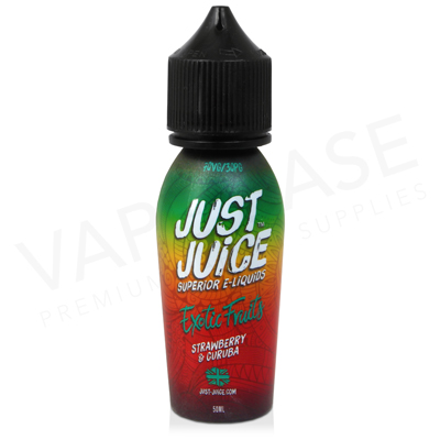 Strawberry & Curuba Shortfill E-Liquid by Just Juice 50ml