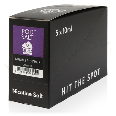 Summer Syrup Nic Salt E-Liquid by Pod Salt & Evil Cloud