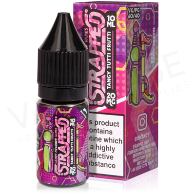 Tangy Tutti Frutti Salt Nicotine E-Liquid by Strapped