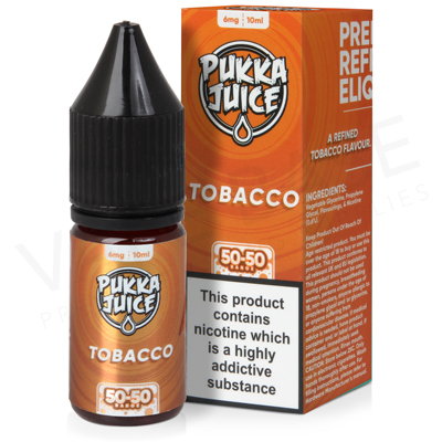 Tobacco E-Liquid by Pukka Juice 50/50