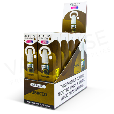 Tobacco Nic Salt E-Liquid by Elfliq