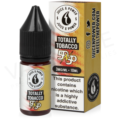 Totally Tobacco E-Liquid by Juice N Power 50/50