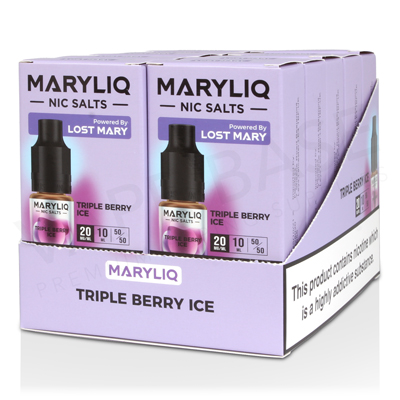 Triple Berry Ice Nic Salt E-Liquid by Maryliq