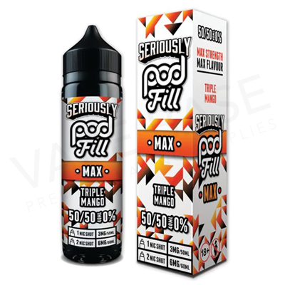 Triple Mango E-Liquid by Seriously Pod Fill Max