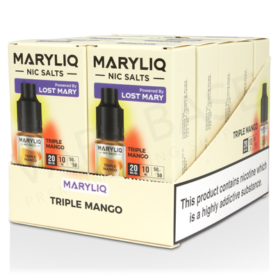 Triple Mango Nic Salt E-Liquid by Maryliq