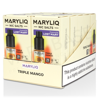 Triple Mango Nic Salt E-Liquid by Maryliq