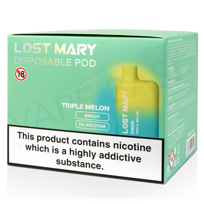 Triple Melon Lost Mary BM600 Disposable Vape