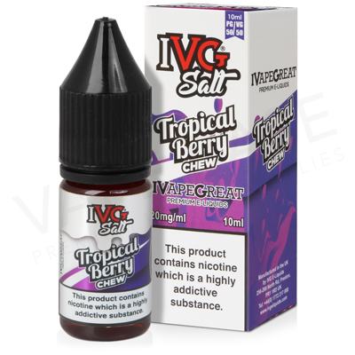 Tropical Berry Chew Nic Salt E-Liquid by IVG Salts