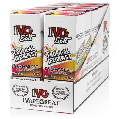 Tropical Ice Blast Nic Salt E-Liquid by IVG Salts