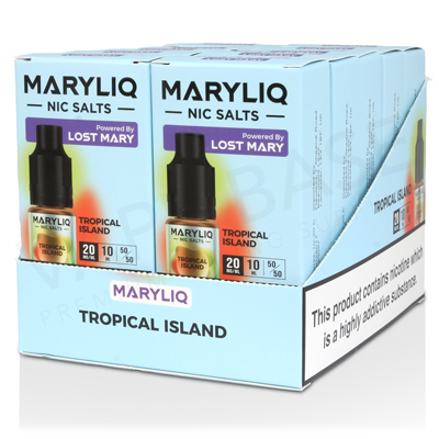 Tropical Island Nic Salt E-Liquid by Maryliq