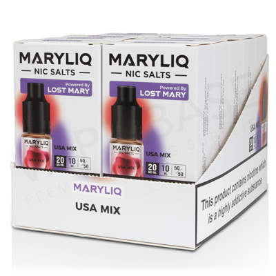 USA MIX Nic Salt E-Liquid by Maryliq