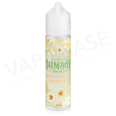 Valencia Orange and Passion Fruit E-Liquid by Ohm Boy Volume II