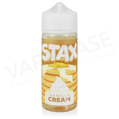 Vanilla Cream E-Liquid by STAX 100ml