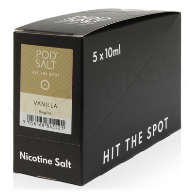 Vanilla Nic Salt E-Liquid by Pod Salt