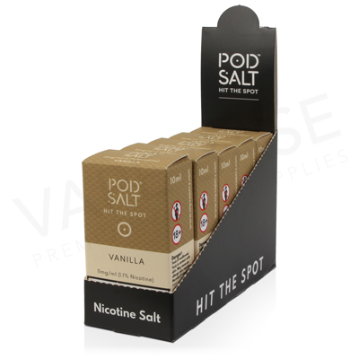 Vanilla Nic Salt E-Liquid by Pod Salt