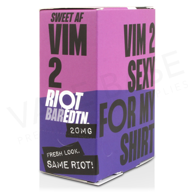 Vim2 Nic Salt E-Liquid by Riot Bar Edition