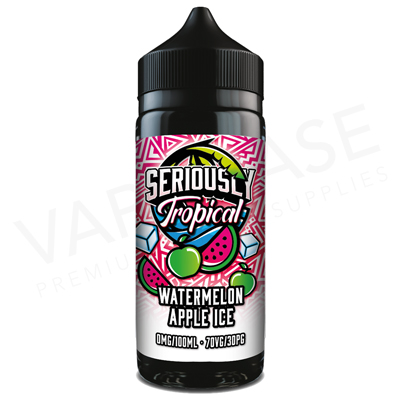 Watermelon Apple Ice Shortfill E-Liquid by Seriously Tropical 100ml