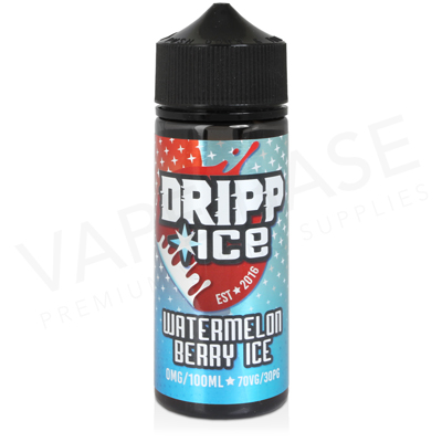 Watermelon Berry Ice Shortfill E-Liquid by Dripp Ice 100ml